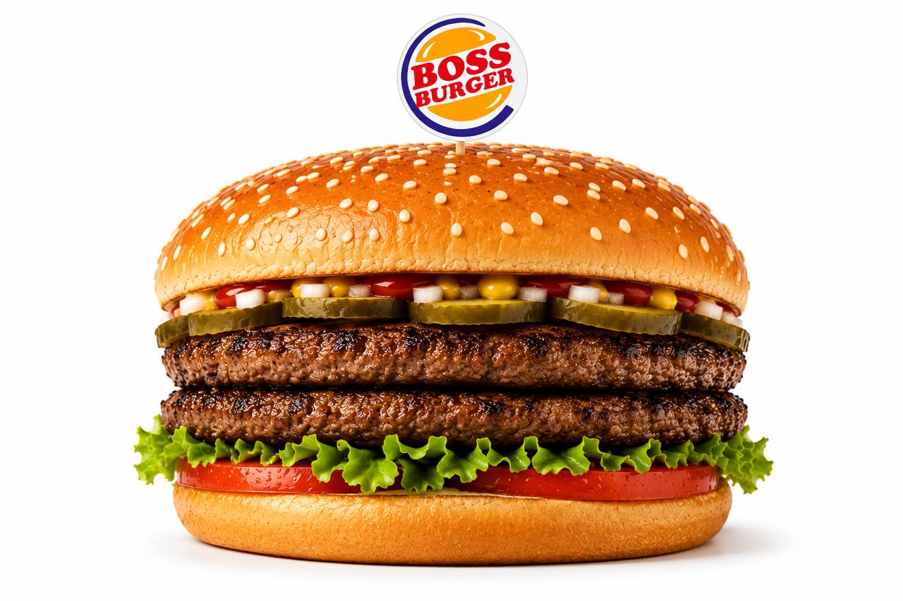 Boss Double Burger